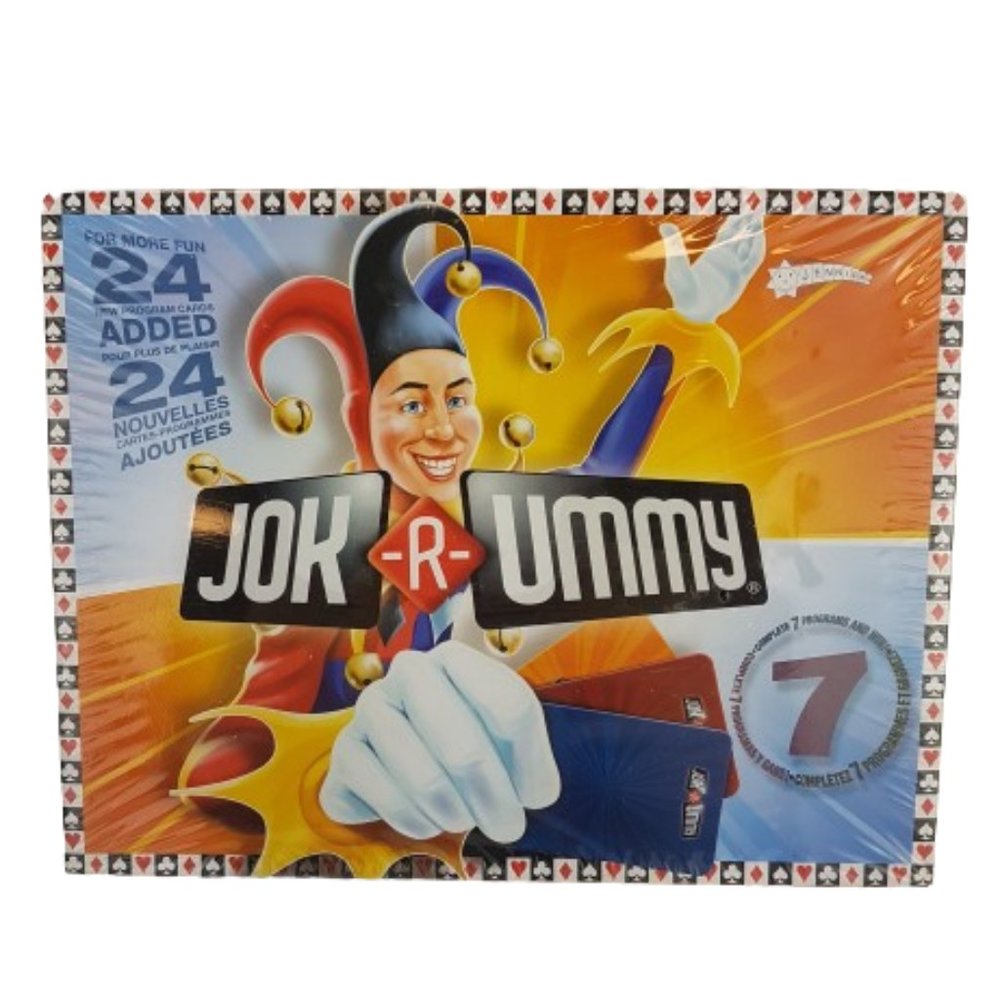 NIB Jok-R-ummy Card Game Joker Rummy Card Game New in Box Jennick Family Game